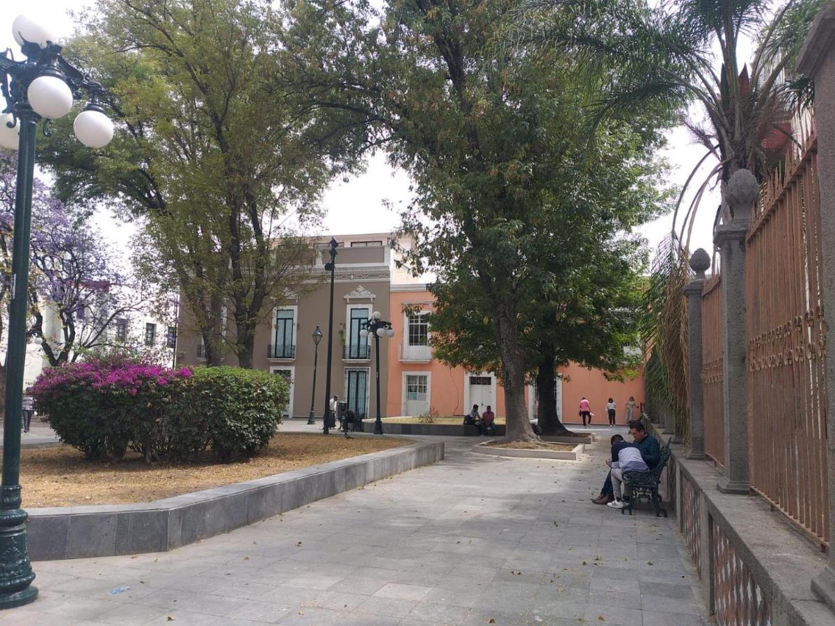 Hostal Azul Puebla Centro Historico Luaran gambar