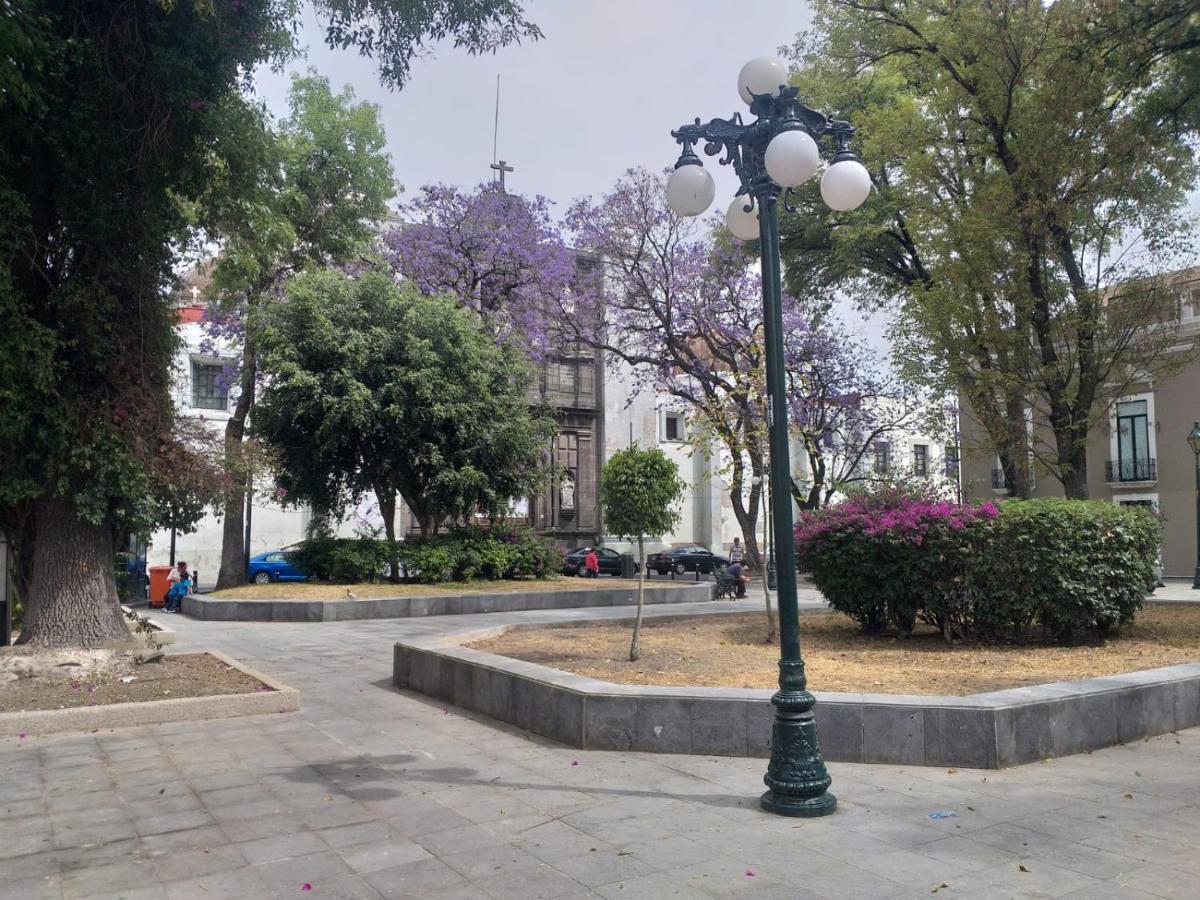 Hostal Azul Puebla Centro Historico Luaran gambar