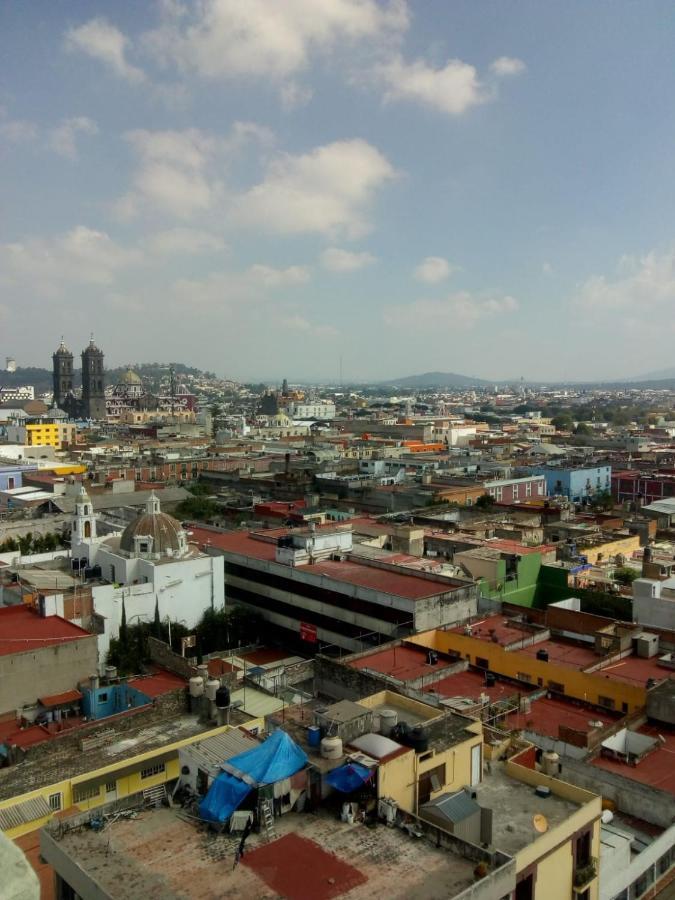 Hostal Azul Puebla Centro Historico Luaran gambar