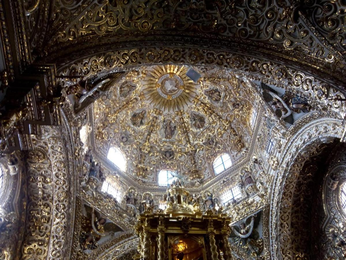 Hostal Azul Puebla Centro Historico Luaran gambar