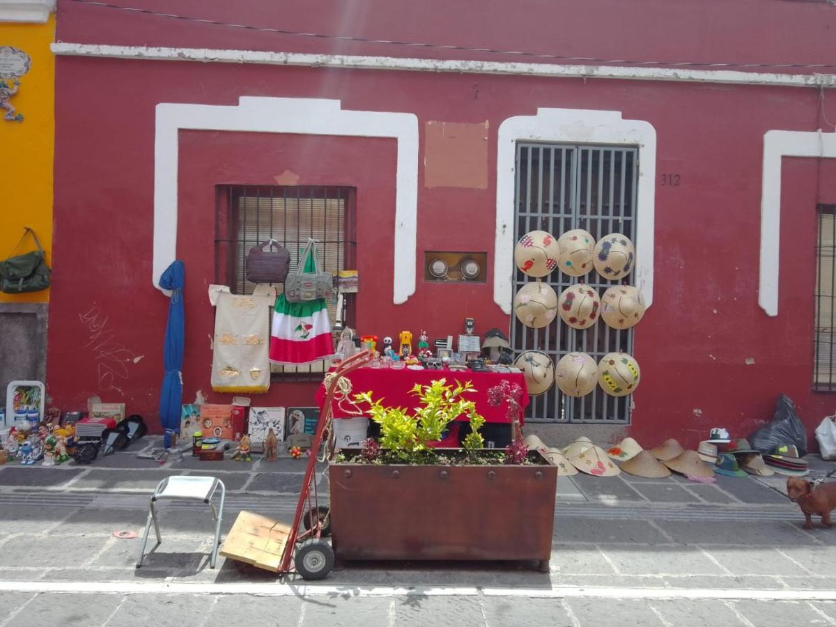 Hostal Azul Puebla Centro Historico Luaran gambar
