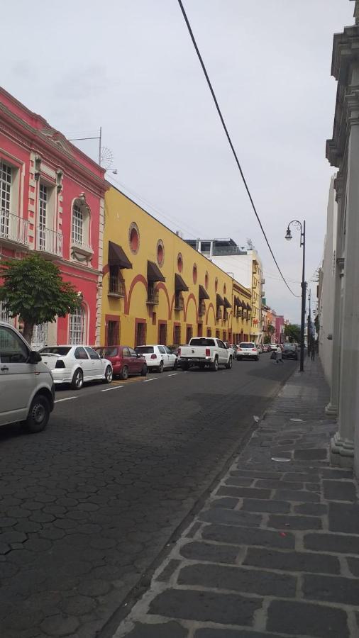 Hostal Azul Puebla Centro Historico Luaran gambar