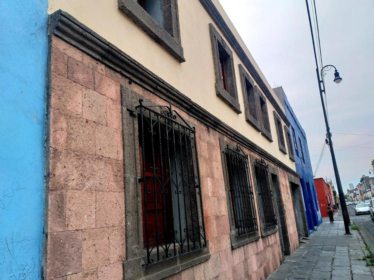 Hostal Azul Puebla Centro Historico Luaran gambar