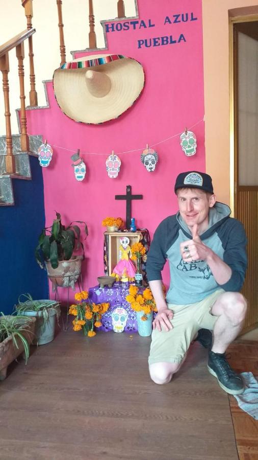Hostal Azul Puebla Centro Historico Luaran gambar